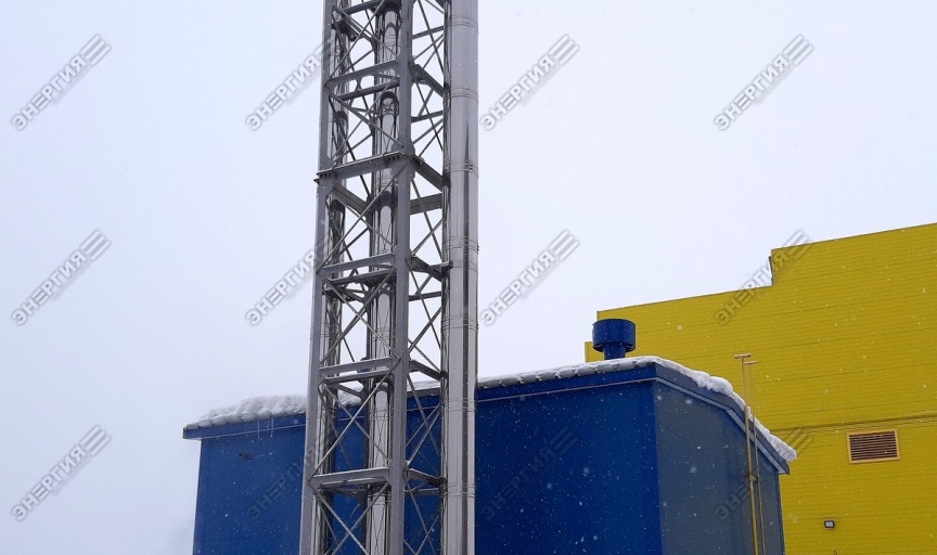 Модульная паро-водогрейная котельной 1 МВт, 350 кг/ч.