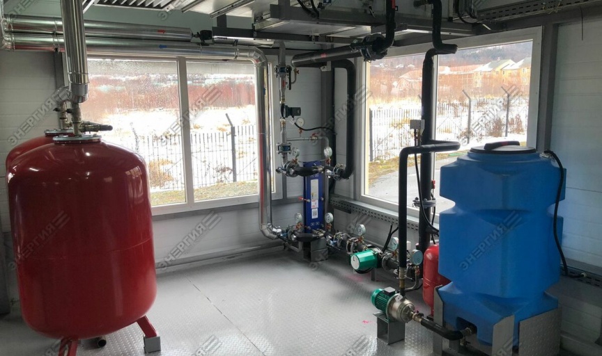 ​Модульная водогрейная котельная МВКУ-7,2ГД, 7,2 МВт