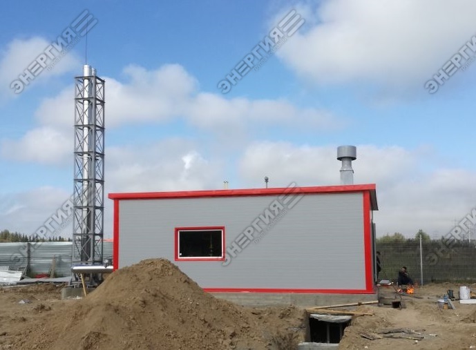 Блочно-модульная водогрейная котельная 0,5 МВт