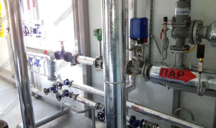 Блочно-модульная паровая котельная 1,2 т пара/ч