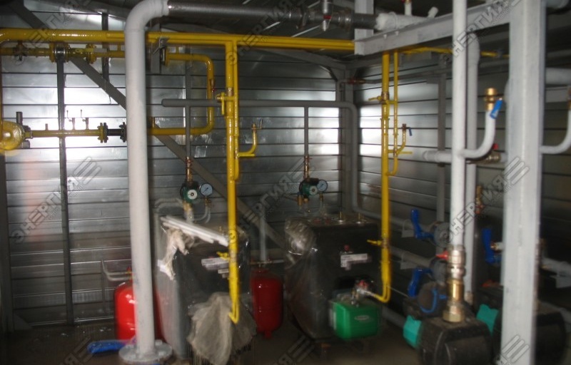 Модульная водогрейная котельная МВКУ-0,1Г