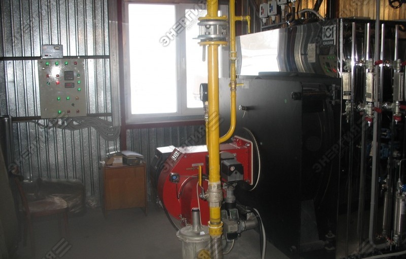 Модульная паровая котельная МПКУ-5.0Г