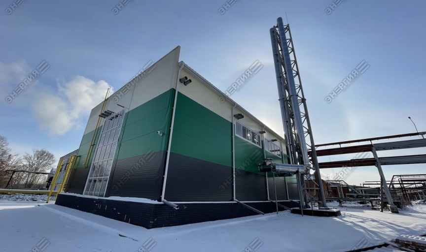 Паровая газовая котельная 20 т/ч