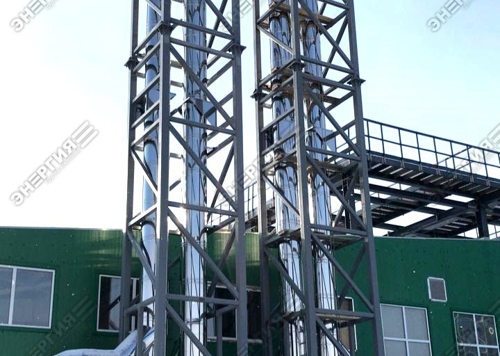 ​Паровая газовая котельная 12 т/ч