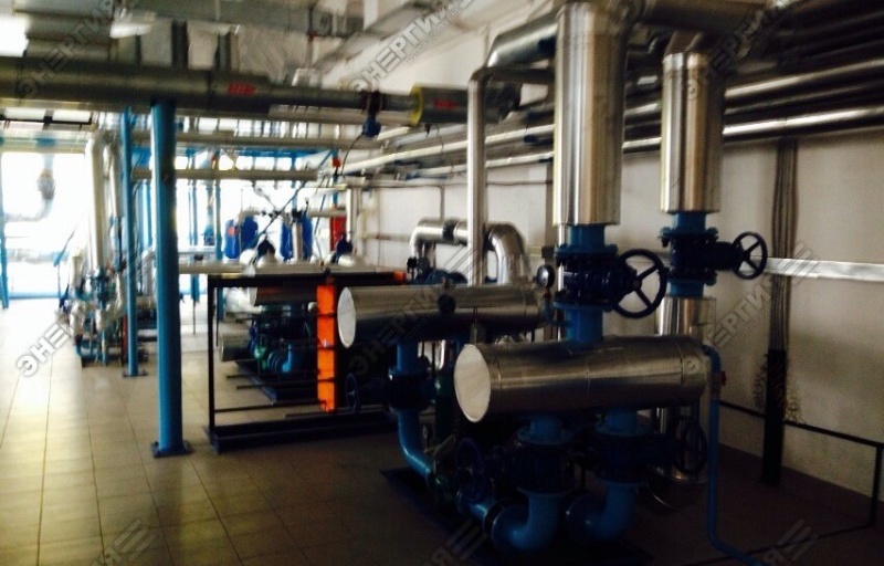 Паро-водогрейная котельная