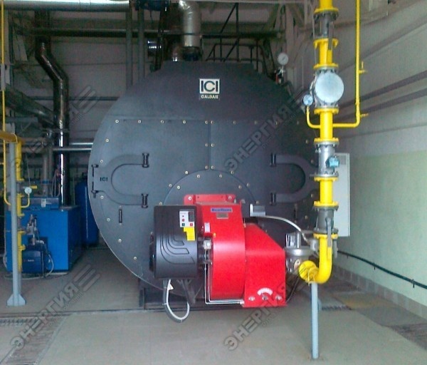 Стационарная паровая котельная 1000 кВт