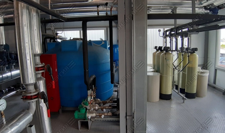 Энергоцентр, пар 4т/ч, эл. энергия 1 МВт