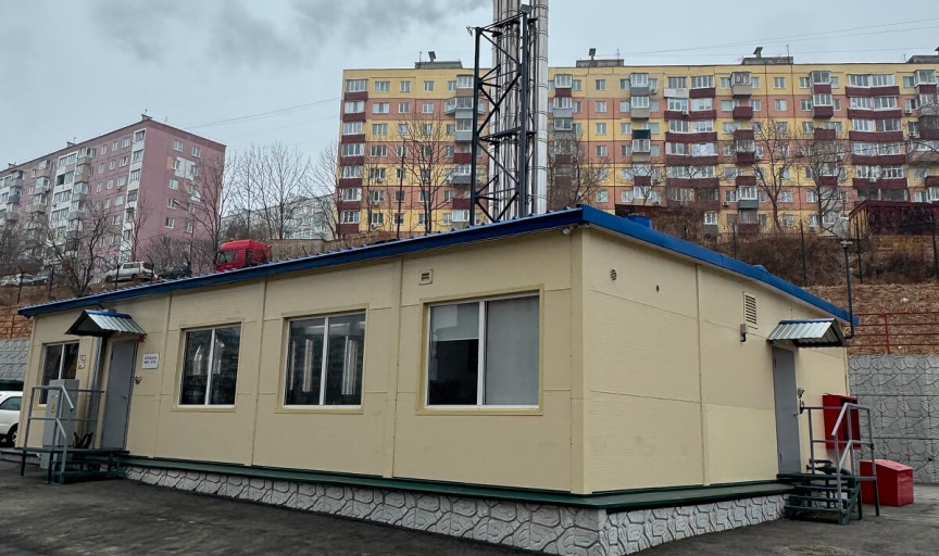 Модульная водогрейная котельная МВКУ-10,5 ГД тепловой мощностью 10,5 МВт