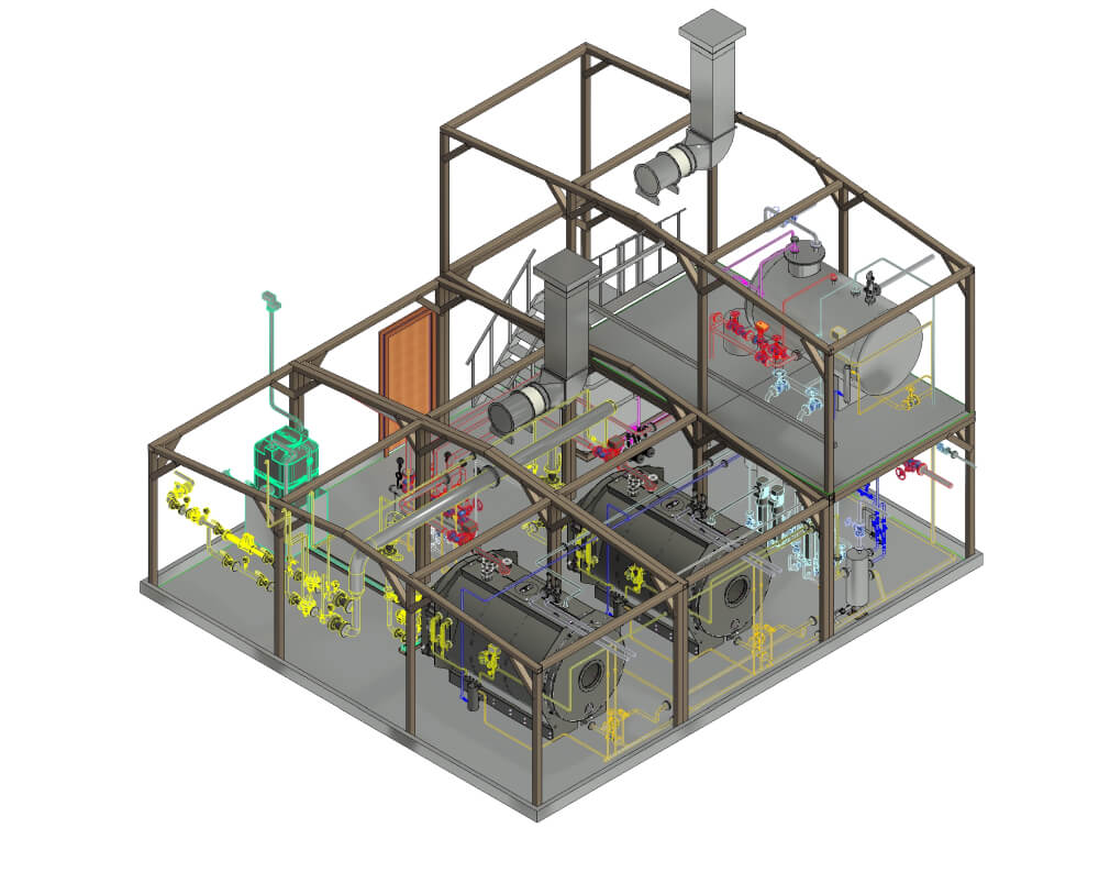 Паровая котельная МПКУ-0,5ГД фото 2