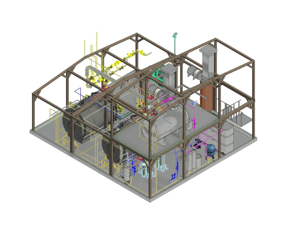 Паровая котельная МПКУ-2,0ГД фото 3