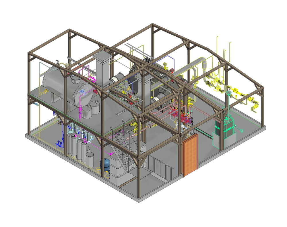 Паровая котельная МПКУ-2,0ГД фото 4
