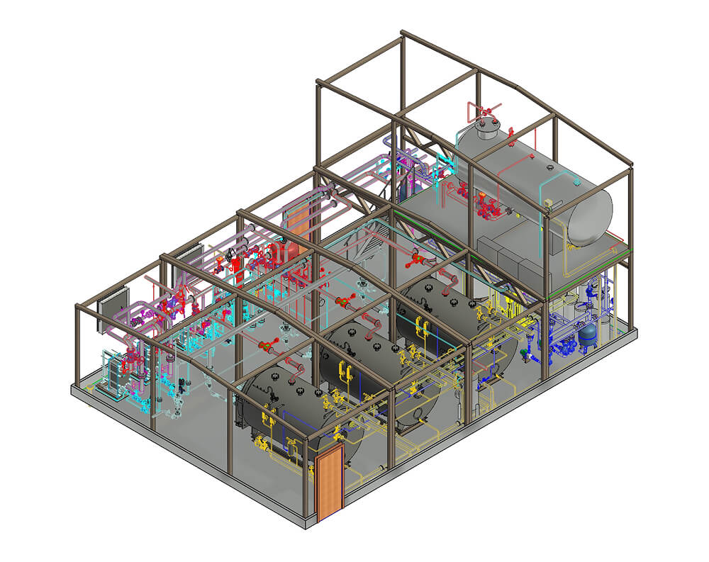 Паровая котельная МПКУ-6,0ГД фото 3