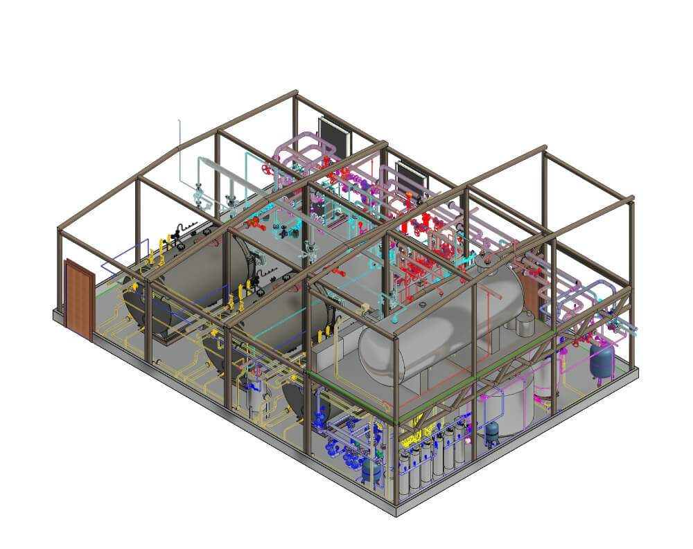 Паровая котельная МПКУ-6,0ГД фото 4