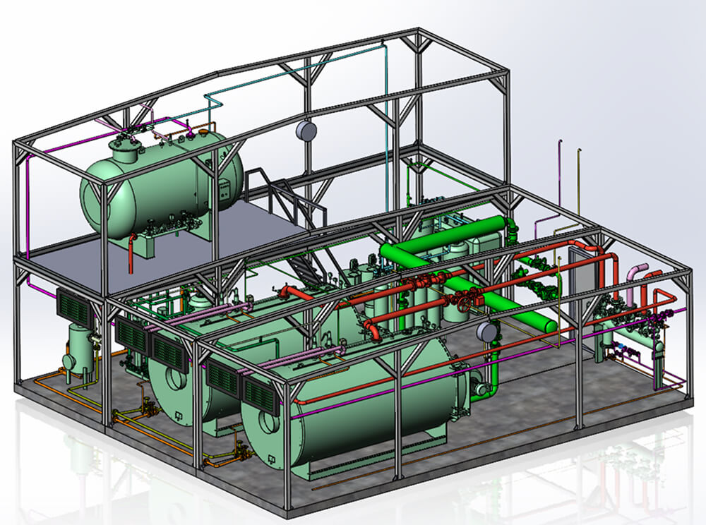 Паровая котельная МПКУ-7,0ГД фото 2