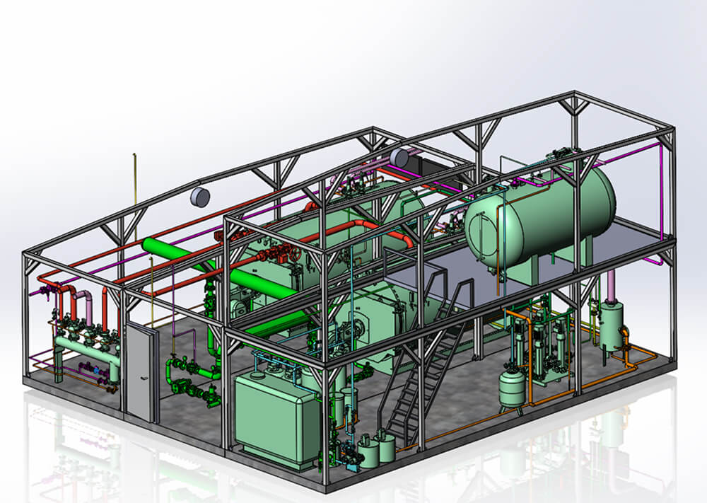 Паровая котельная МПКУ-7,0ГД фото 4