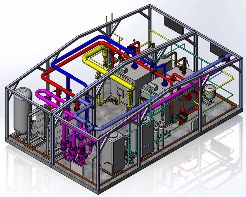Водогрейная котельная МВКУ-1,0ГД фото 2