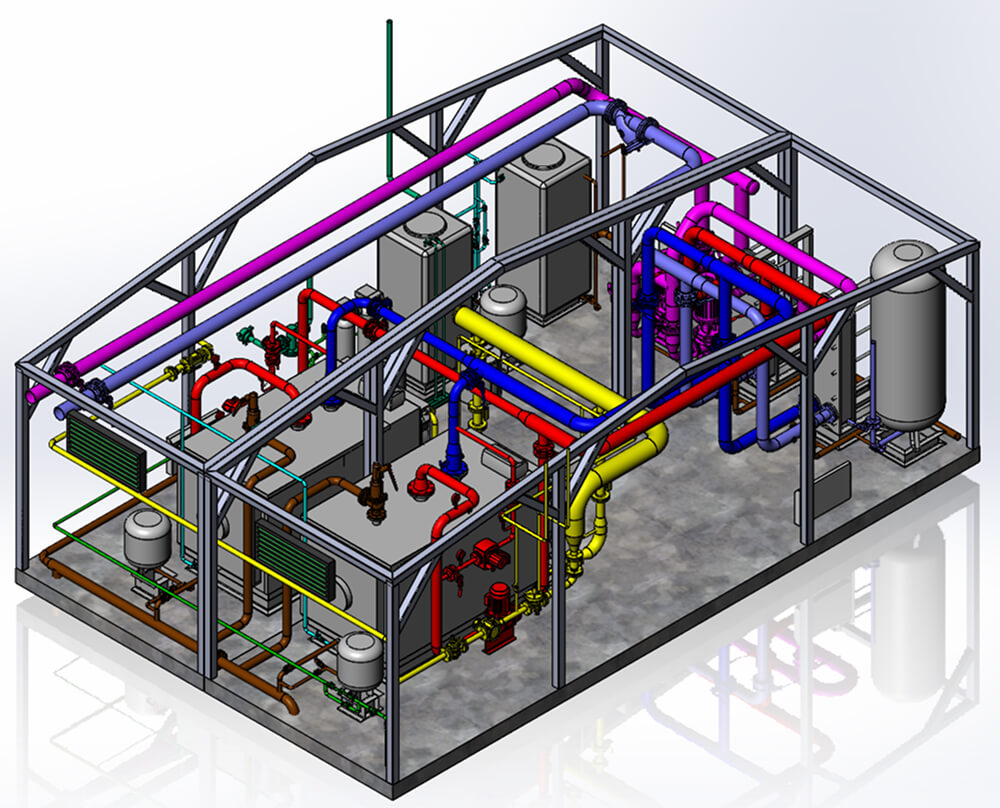Водогрейная котельная МВКУ-1,0ГД фото 4