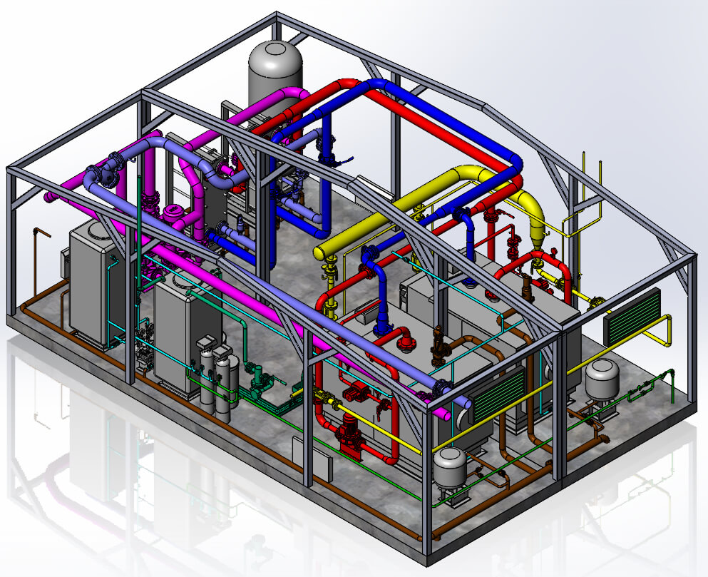 Водогрейная котельная МВКУ-2,0ГД фото 3