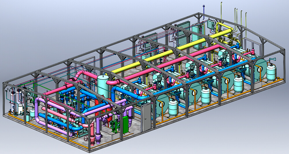 Водогрейная котельная МВКУ-12,0ГД фото 2