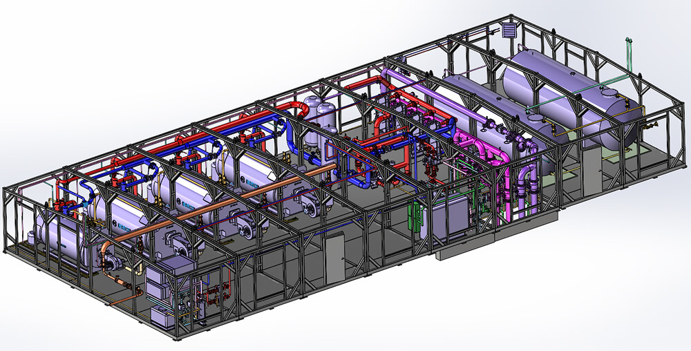 Водогрейная котельная МВКУ-25,0ГД фото 2